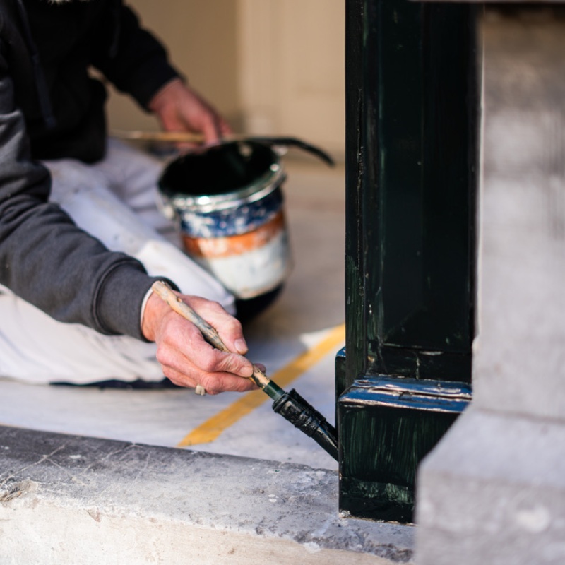Den Haan Renovators restaureert historische entree